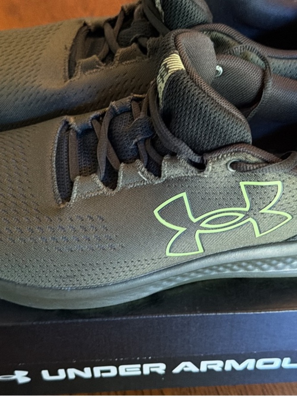Under Armour UA Charged Pursuit 3 BL Men's Running Shoes — Olive Green
